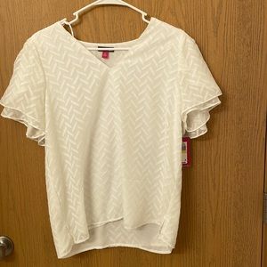 White Vincent Camuto blouse